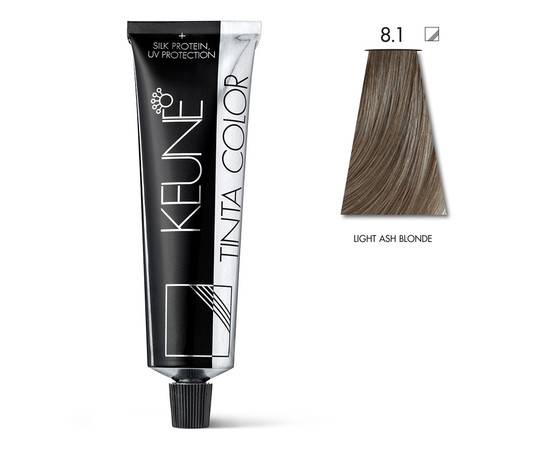 Keune Tinta Color 8.1 - Светлый пепельный блондин 60 мл