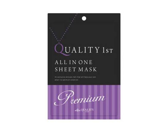 QUALITY FIRST All In One Sheet Mask Premium Ex - Премиальная маска Все в одном 3 шт, Объём: 3 шт