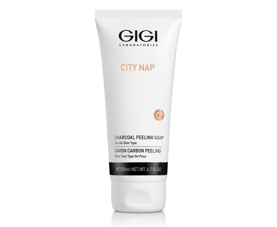 GIGI City NAP Charcoal Peeling soap - Карбоновое мыло-скраб 200 мл