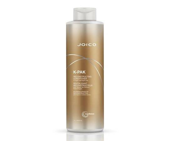 JOICO K-PAK Reconstructing Conditioner - Кондиционер восстанавливающий для поврежденных волос 1000 мл, Объём: 1000 мл