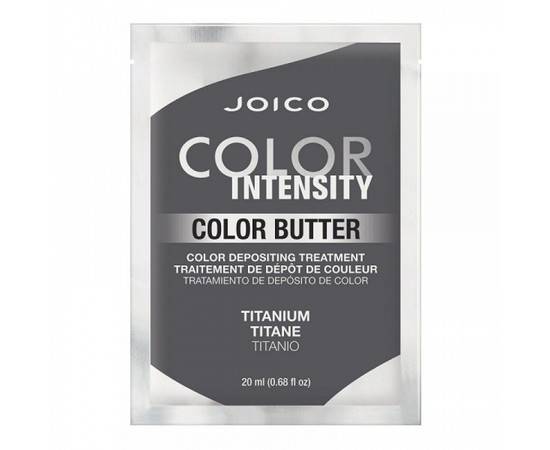 JOICO Color Intensity Care Butter-Titanium - Маска тонирующая с интенсивным серым пигментом 20 мл