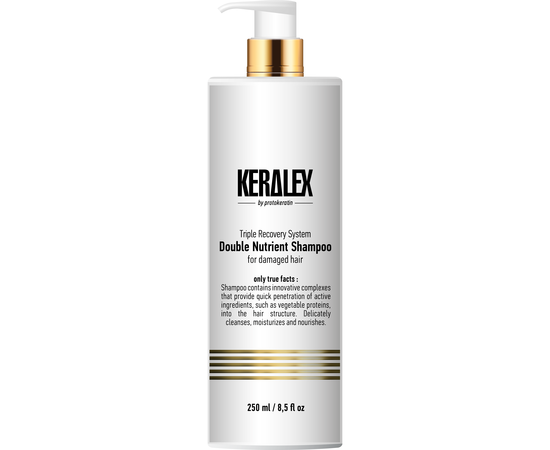 PROTOKERATIN Keralex Double Nutrient Shampoo - Шампунь дуо-питание высокоинтенсивный 250 мл