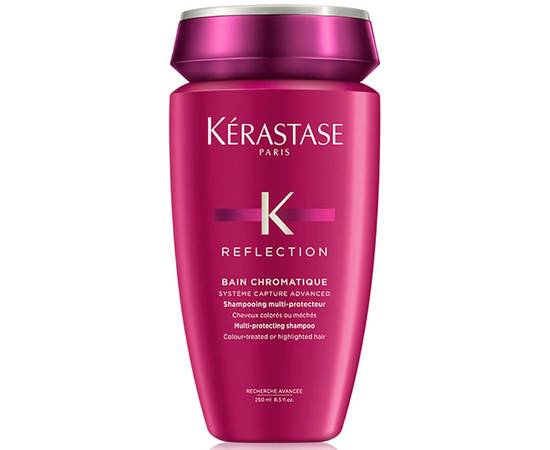 Kerastase Reflection Bain Chromatique Shampoo - Шампунь-Ванна для защиты цвета окрашенных или мелированных волос 250 мл, Объём: 250 мл