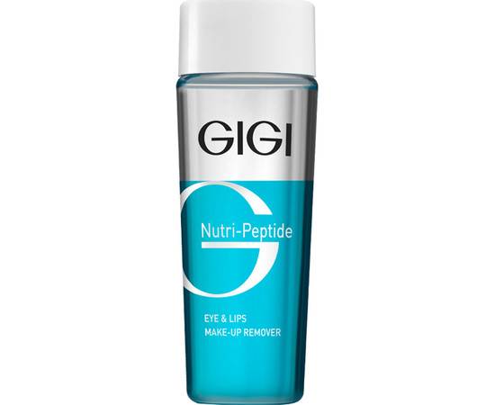 GIGI Nutri-Peptide Eye & Lips MakeUp remover - Жидкость для снятия макияжа с пептидом 100 мл
