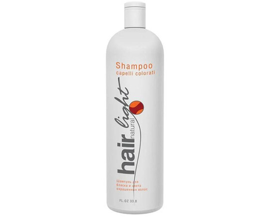 HAIR COMPANY Hair Natural Light Shampoo Capelli Colorati - Шампунь для блеска и цвета окрашенных волос 1000 мл