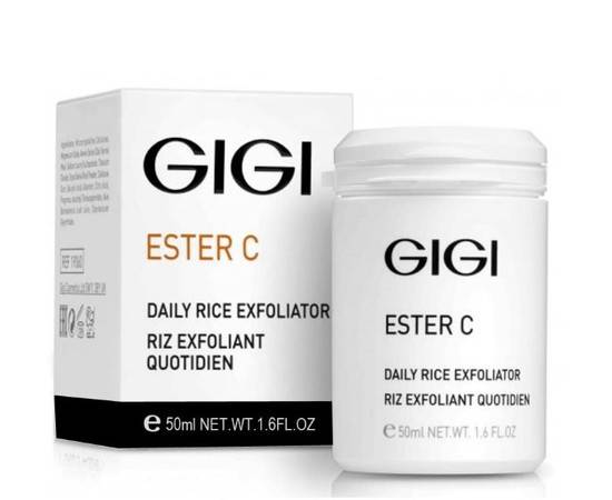 GIGI Ester C Daily RICE Exfoliator - Эксфолиант для очищения и микрошлифовки кожи 50 мл, Объём: 50 мл