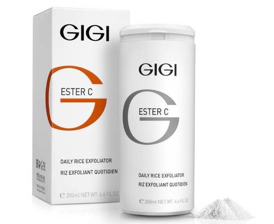 GIGI Ester C Daily RICE Exfoliator - Эксфолиант для очищения и микрошлифовки кожи 200 мл, Объём: 200 мл