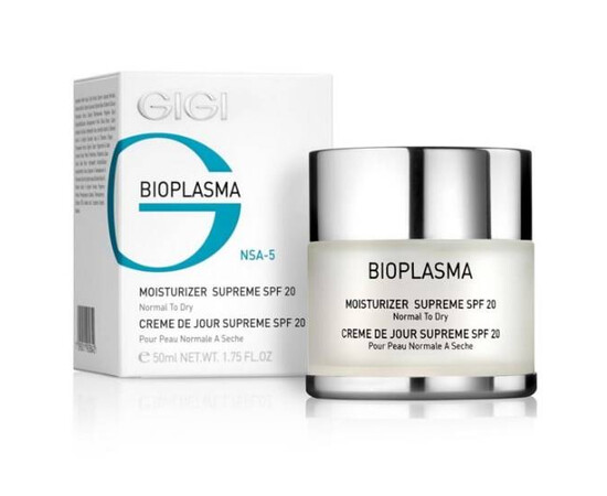 GIGI Bioplasma Moist Supreme SPF-20 - Крем увлажняющий для нормальной и сухой кожи с SPF-20 50 мл