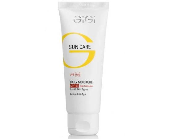 GIGI Sun Care Daily Moisture SPF-50 - Крем увлажняющий защитный антивозрастной SPF-50 75 мл