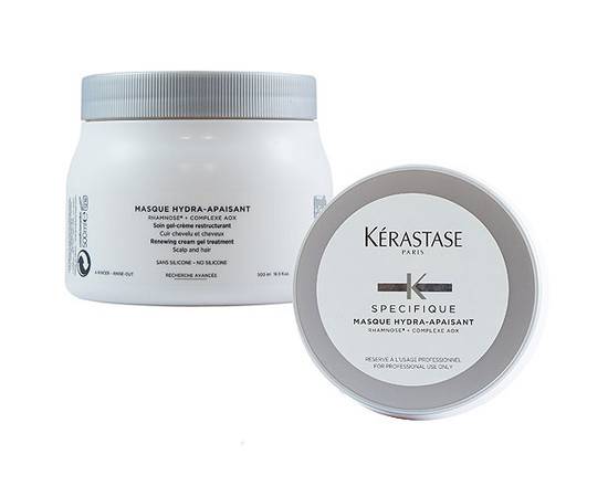 Kerastase Specifique Masque Hydra-Apaisant - Восстанавливающая маска для чувствительной кожи головы 500 мл, Объём: 500 мл