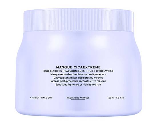Kerastase Blond Absolu Masque Cicaextreme - Маска для интенсивного увлажнения осветленных волос 500 мл, Объём: 500 мл