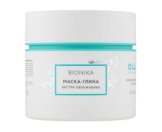 OLLIN BioNika Extra Moisturizing Clay Mask - Маска-глина «Экстра увлажнение» 200 мл