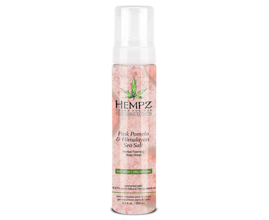 Hempz Pink Pomelo Himalayan Sea Salt Herbal Foamin - Гель-мусс для душа Помело и Гималайская соль 250 мл
