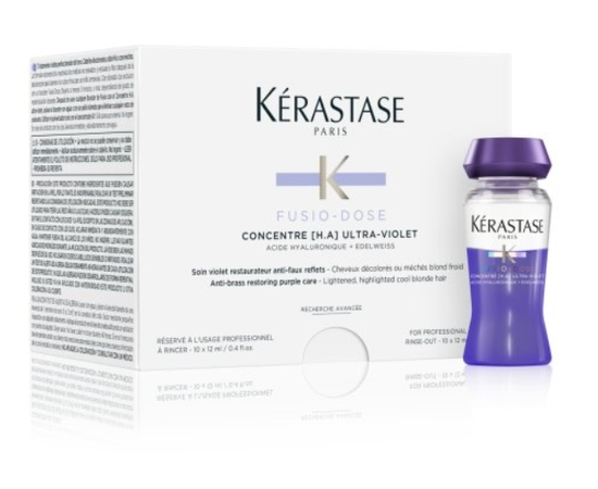 Kerastase Fusio Dose Concentré [H.A] Ultra-Violet - Концентрат для светлых волос 10 х 12 мл