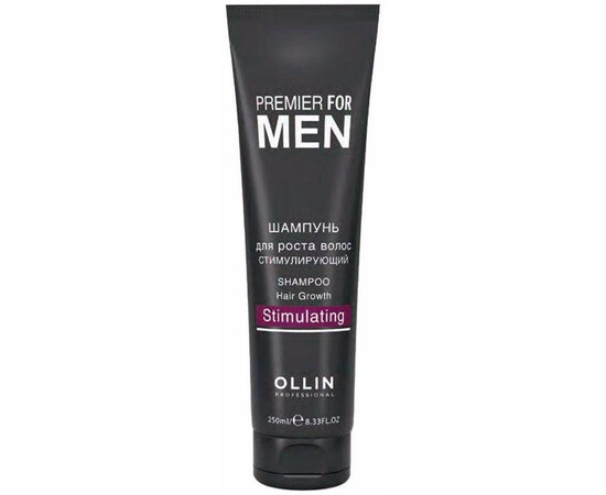 OLLIN Premier For Men Shampoo Hair Growth Stimulating - Шампунь для роста волос стимулирующий 250 мл