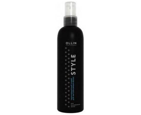 OLLIN Style Thermo Protective Hair Straightening - Термозащитный спрей для выпрямления волос 250 мл