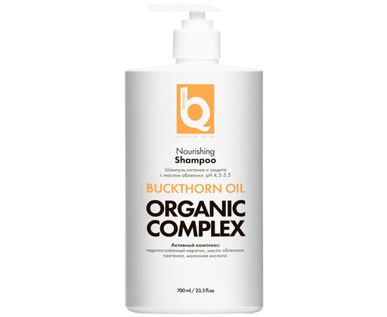 PROTOKERATIN Family Nourishing Shampoo Buckthorn Oil - Шампунь питание и защита с маслом облепихи 750 мл