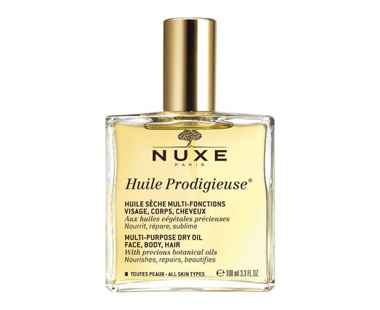 NUXE Huile Prodigieuse Multi-Purpose Dry Oil Face, Body, Hair - Масло сухое для лица, тела и волос 100 мл, Объём: 100 мл