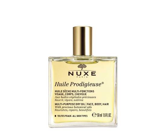 NUXE Huile Prodigieuse Multi-Purpose Dry Oil Face, Body, Hair - Масло сухое для лица, тела и волос 50 мл, Объём: 50 мл