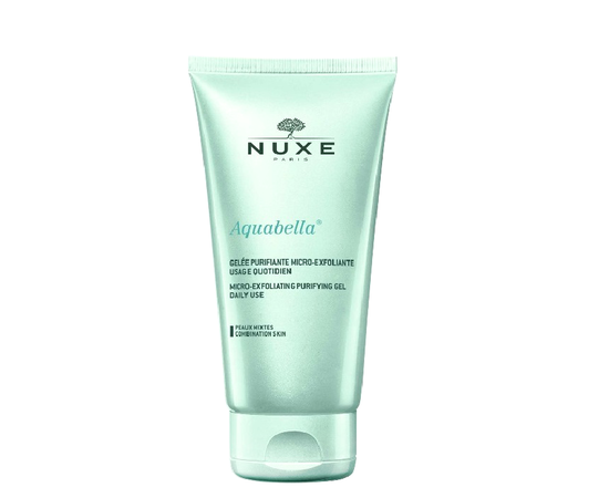 NUXE Aquabella Micro-Exfoliating Purifying Gel - Гель эксфолиирующий нежный очищающий для лица 150 мл