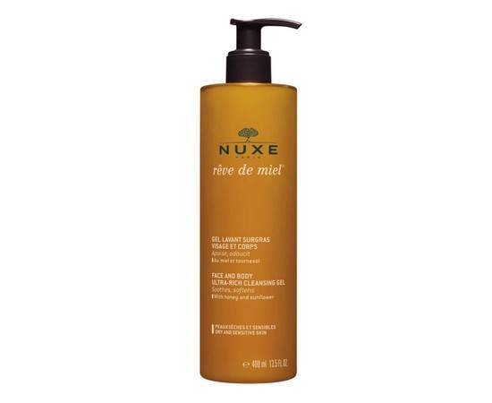 NUXE Reve de Miel Face And Body Ultra-Rich Cleansing Gel - Гель ультранасыщенный очищающий для лица и тела 400 мл