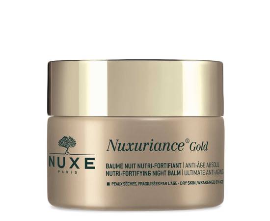 NUXE Nuxuriance Gold Nutri-Fortifying Night Balm - Бальзам ночной питательный укрепляющий антивозрастной для лица 50 мл