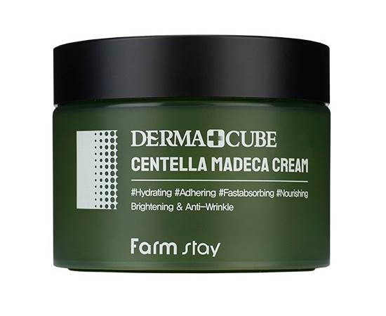 FarmStay DERMA CUBE Centella Madeca Cream - Крем-эмульсия с центеллой азиатской 100 мл