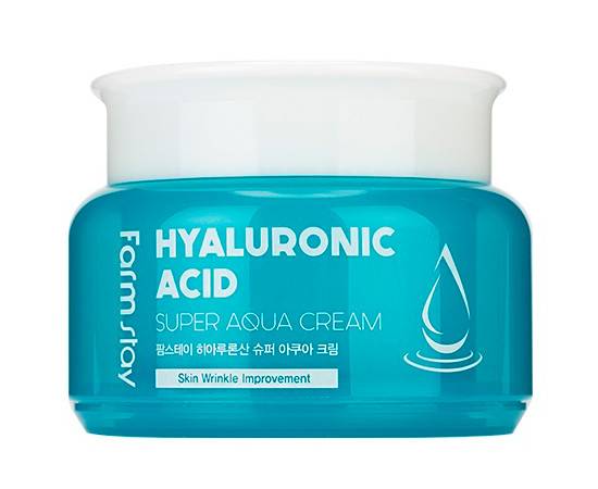 FarmStay Hyaluronic Acid Super Aqua Cream - Суперувлажняющий крем с гиалуроновой кислотой 100 мл