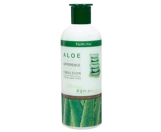 FarmStay Aloe Visible Difference Fresh Emulsion - Эмульсия освежающая с экстрактом алоэ 350 мл