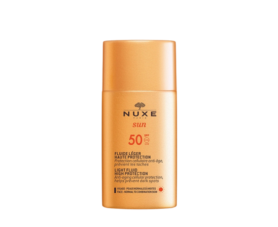 NUXE Sun Light Fluid High Protection SРF50 - Эмульсия солнцезащитная для лица SРF50 50 мл