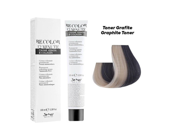 Be Hair Toner Be Color 12 Minute Graphite - Тонер графит 100 мл
