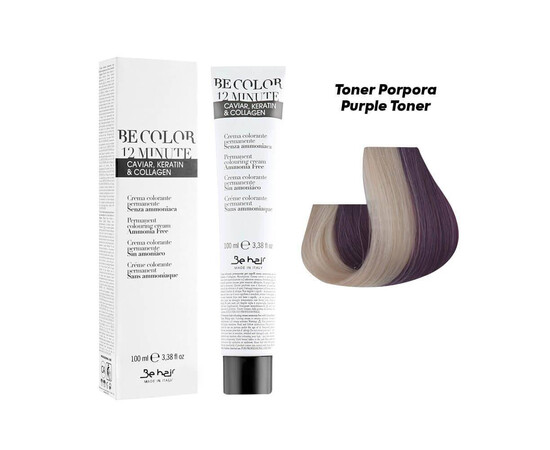 Be Hair Toner Be Color 12 Minute Purple - Тонер сиреневый 100 мл