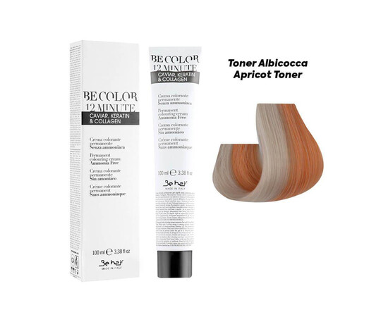 Be Hair Toner Be Color 12 Minute Apricot - Тонер абрикос 100 мл
