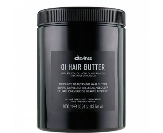 DAVINES OI Hair Butter - Питательное масло для всех типов волос 1000 мл, Объём: 1000 мл
