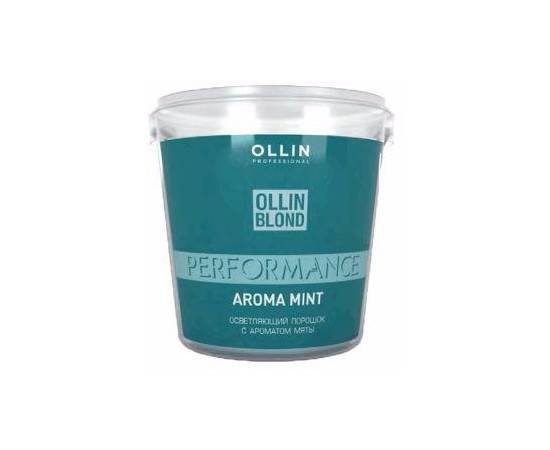 OLLIN Style Blond Powder Aroma Mint - Осветляющий порошок с ароматом мяты 500 гр