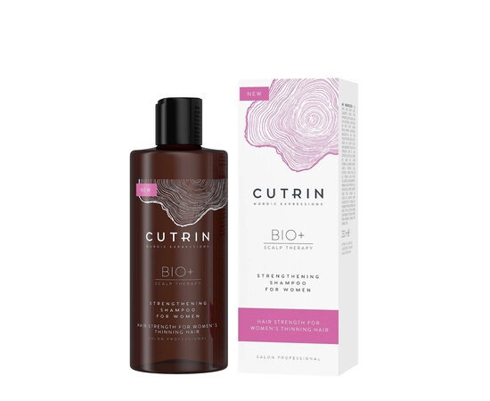 CUTRIN BIO+ Strengthening Shampoo For Women - Шампунь-бустер для укрепления волос для женщин 250 мл