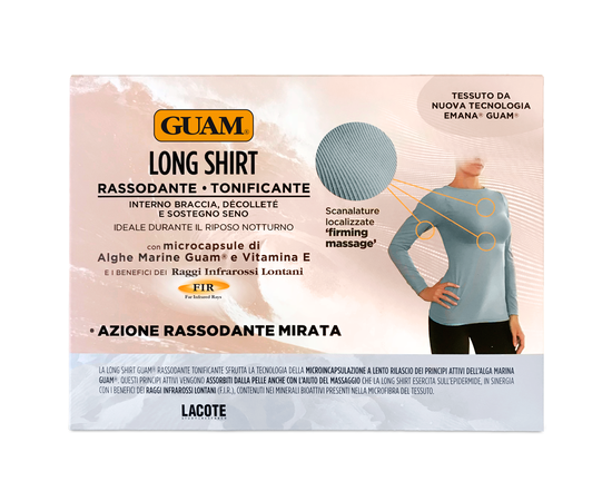 GUAM Long Shirt Rassodante Tonificante - Футболка женская с укрепляющим эффектом S (42) 1 шт