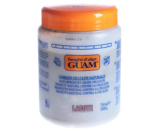 GUAM FANGHI D`ALGA Combats Cellulite Naturally - Маска антицеллюлитная 1000 гр, Объём: 1000 мл