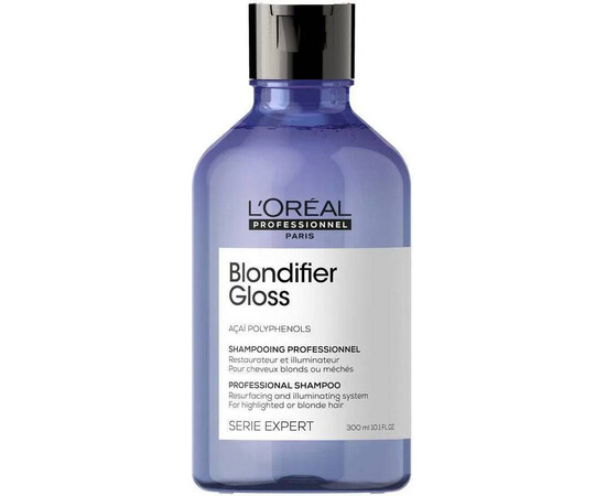 Loreal Blondifier Gloss Shampoo - Шампунь для сияния волос, восстанавливающий 300 мл, Объём: 300 мл