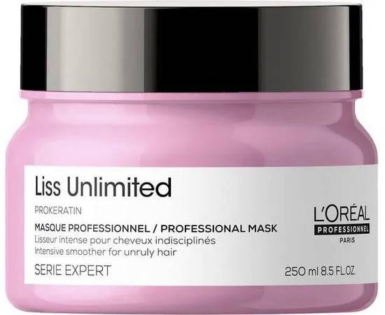 Loreal Liss Unlimited Masque - Разглаживающая маска 250 мл, Объём: 250 мл