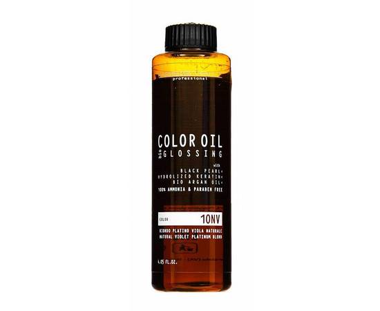 Assistant Professional Color Oil Bio Glossing 10NV - Масло для окрашивания платиновый блондин фиолетовый натуральный 120 мл