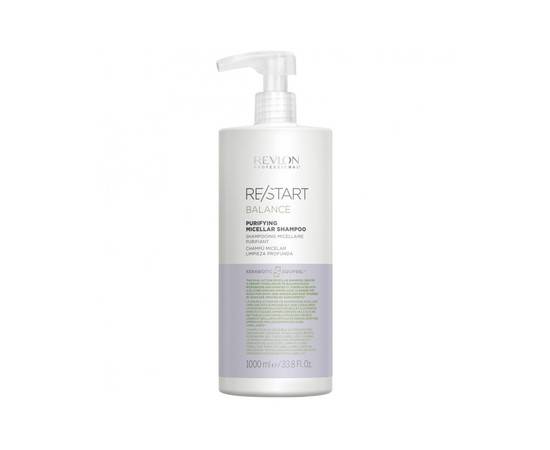 Revlon Professional ReStart Balance Purifying Micellar Shampoo - Мицеллярный шампунь для жирной кожи 1000 мл, Объём: 1000 мл