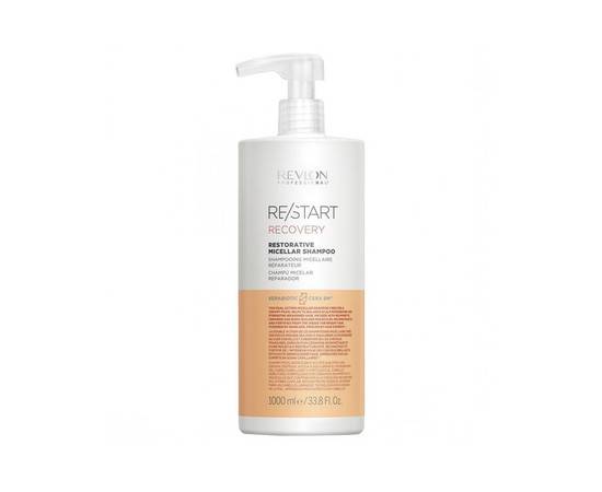 Revlon Professional ReStart Recovery Restorative Micellar Shampoo - Мицеллярный шампунь для поврежденных волос 1000 мл, Объём: 1000 мл