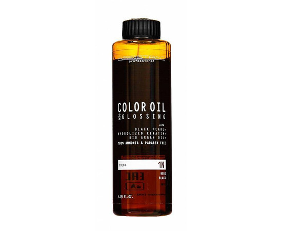Assistant Professional Color Oil Bio Glossing 1N - Масло для окрашивания черный 120 мл