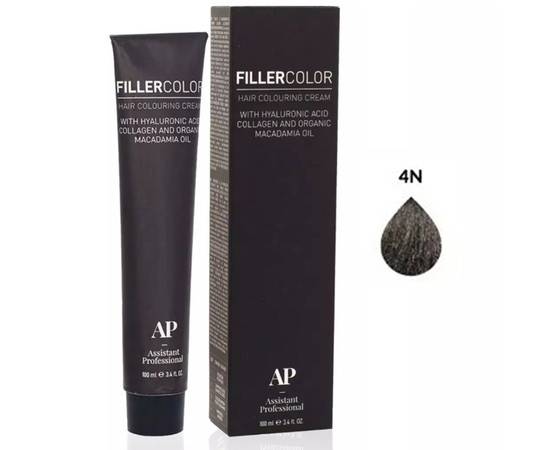 Assistant Professional Filler Color 4N - Краска-филлер для волос каштановый 100 мл
