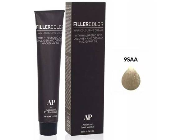Assistant Professional Filler Color 9SAA - Краска-филлер для волос очень светлый серебристо-пепельный блондин 100 мл