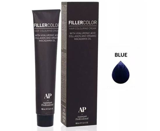Assistant Professional Filler Color Blue - Краска-филлер для волос синий 100 мл