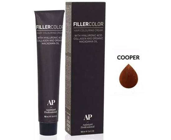 Assistant Professional Filler Color Copper - Краска-филлер для волос медный 100 мл