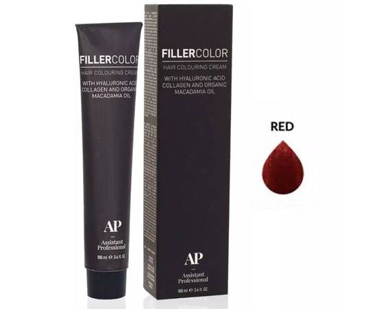 Assistant Professional Filler Color Red - Краска-филлер для волос красный 100 мл