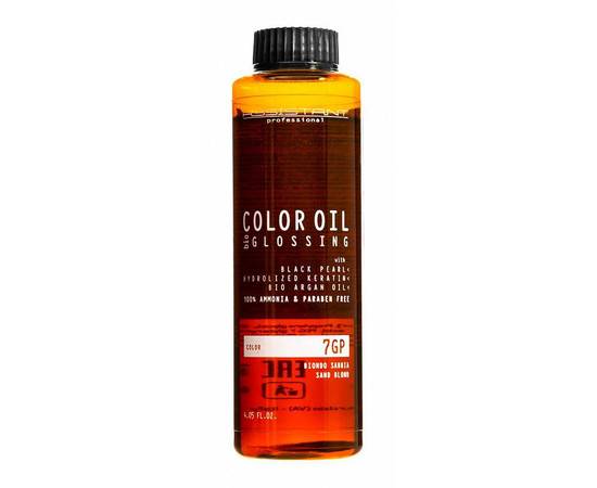 Assistant Professional Color Oil Bio Glossing 7GP - Масло для окрашивания русый песочный 120 мл